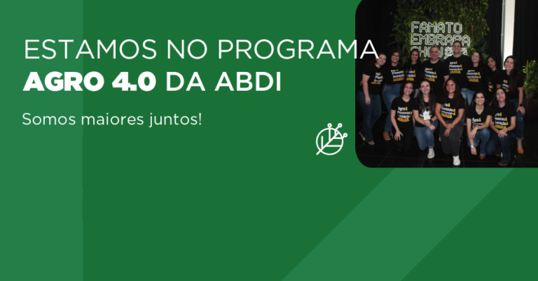 Instituto AgriHub premiado pela ABDI por estimular e fomentar o uso de tecnologias no agronegocio